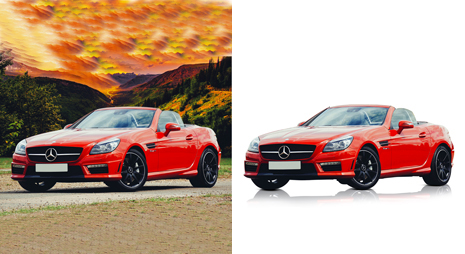 vehicle image editing service