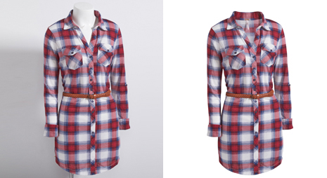 outsource ghost mannequin image editing services