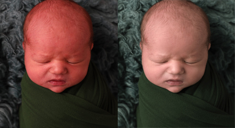 Newborn Baby Photo Retouching