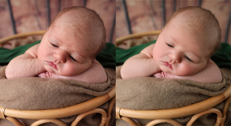 Newborn Baby Photo Retouching