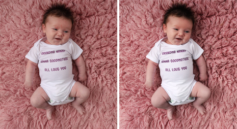 Newborn Baby Photo Retouching