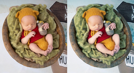 Newborn Baby Photo Retouching