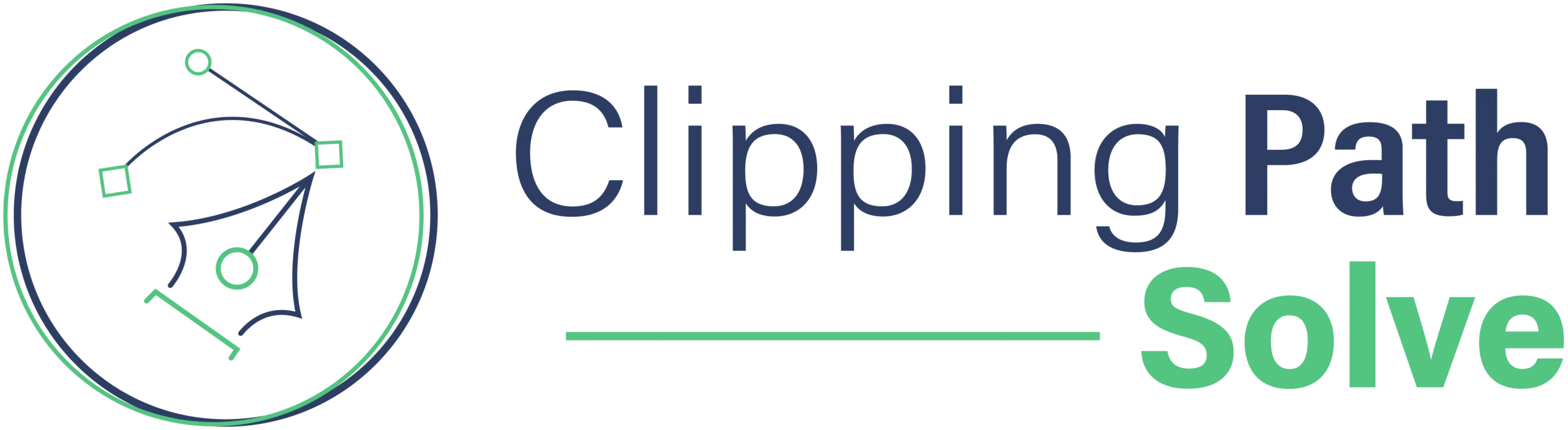 Clipping Path Solve Logo